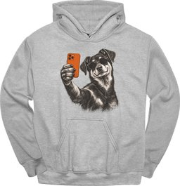 Beauceron Selfie Dog Hoodie Gift For Dog Lover