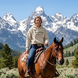 Trotty Energy Only Hoodie Gift For Horse Lover