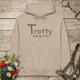 Trotty Energy Only Hoodie Gift For Horse Lover