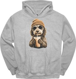 Aussiedoodle Hipster Dog Hoodie Gift For Dog Lover