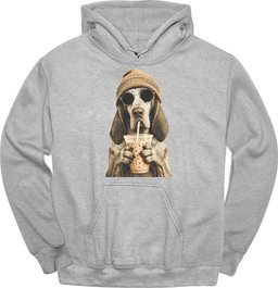 Bracco Italiano Hipster Dog Hoodie Gift For Dog Lover