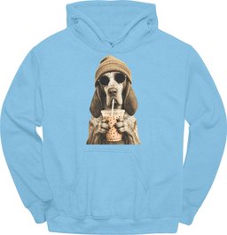 Bracco Italiano Hipster Dog Hoodie Gift For Dog Lover