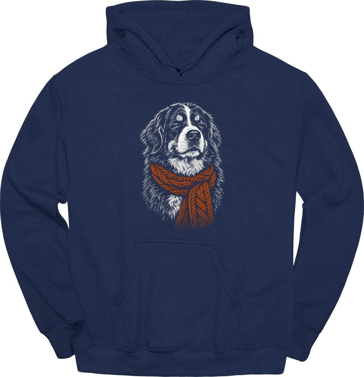 Bernese Mountain Dog Winter Dog Hoodie Gift For Dog Lover