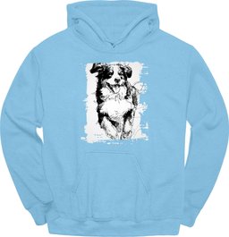 Bernese Mountain Dog Running Dog Hoodie Gift For Dog Lover