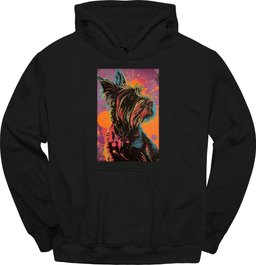 Briard Punk Dog Hoodie Gift For Dog Lover