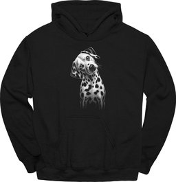Dalmatian Tilted Dog Hoodie Gift For Dog Lover