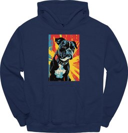French Bulldog Punk Dog Hoodie Gift For Dog Lover