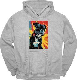 French Bulldog Punk Dog Hoodie Gift For Dog Lover