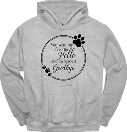 Favorite Hello Hoodie Gift For Dog Lover