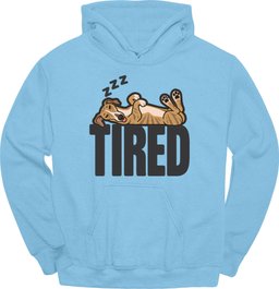 Galgo Tired Dog Hoodie Gift For Dog Lover