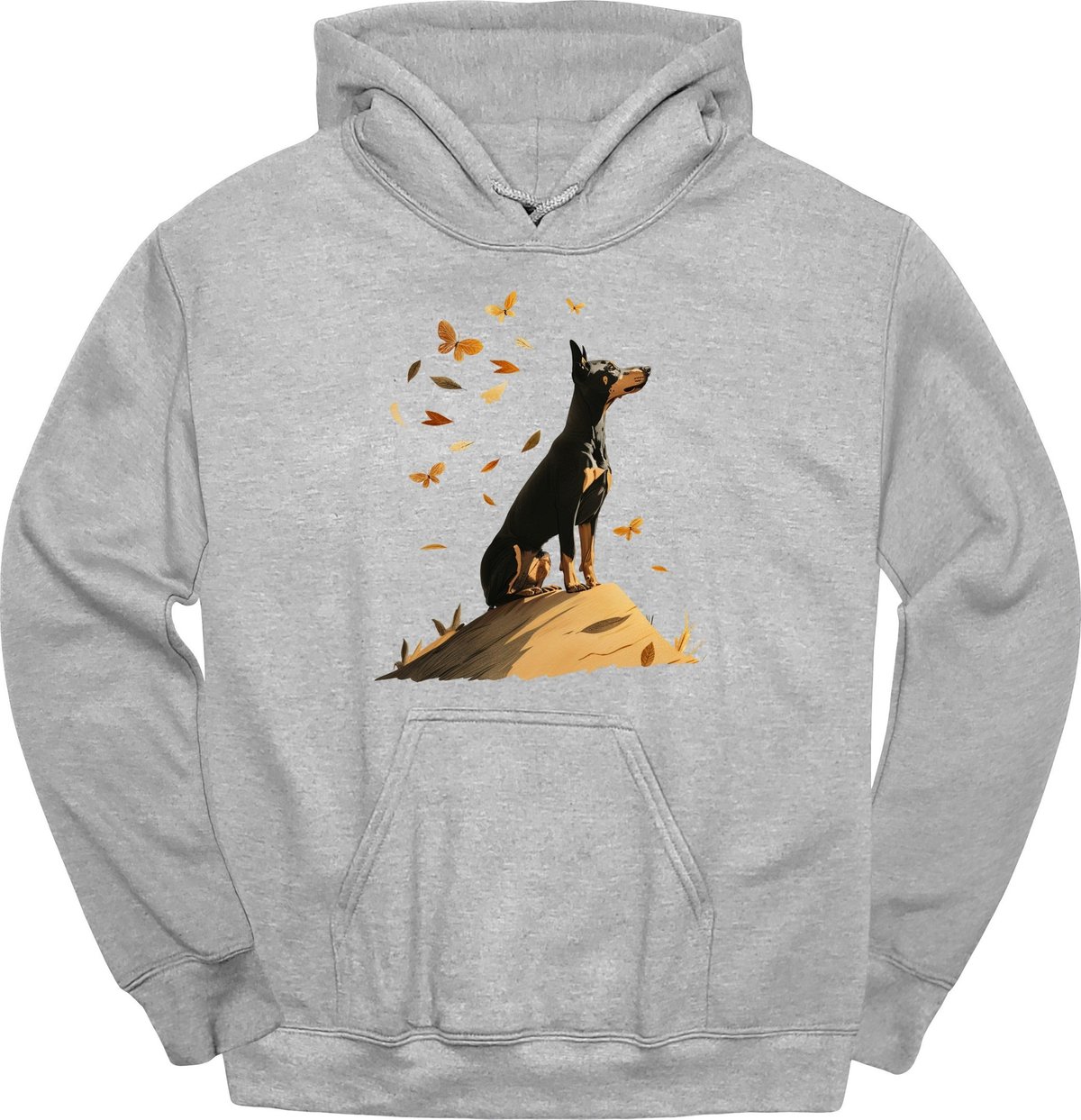 Doberman Fall Dog Hoodie Gift For Dog Lover