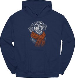 Chiweenie Winter Dog Hoodie Gift For Dog Lover