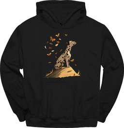 Dalmatian Fall Dog Hoodie Gift For Dog Lover