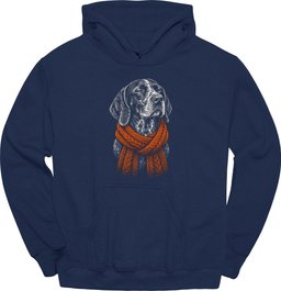German Shorthaired Pointer Winter Dog Hoodie Gift For Dog Lover