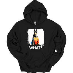 Doberman What Dog Hoodie Gift For Dog Lover