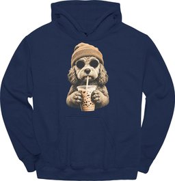 Cockapoo Hipster Dog Hoodie Gift For Dog Lover