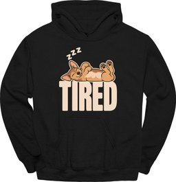 Chiweenie Tired Dog Hoodie Gift For Dog Lover