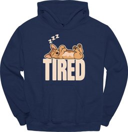 Chiweenie Tired Dog Hoodie Gift For Dog Lover