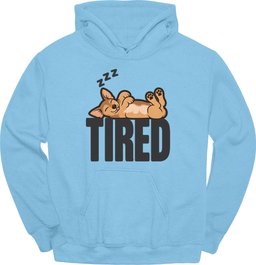 Chiweenie Tired Dog Hoodie Gift For Dog Lover