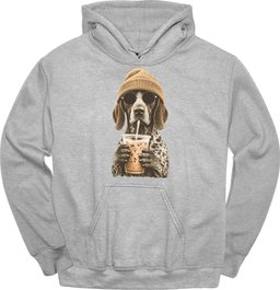 German Shorthaired Pointer Hipster Dog Hoodie Gift For Dog Lover