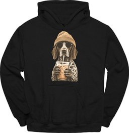 German Shorthaired Pointer Hipster Dog Hoodie Gift For Dog Lover