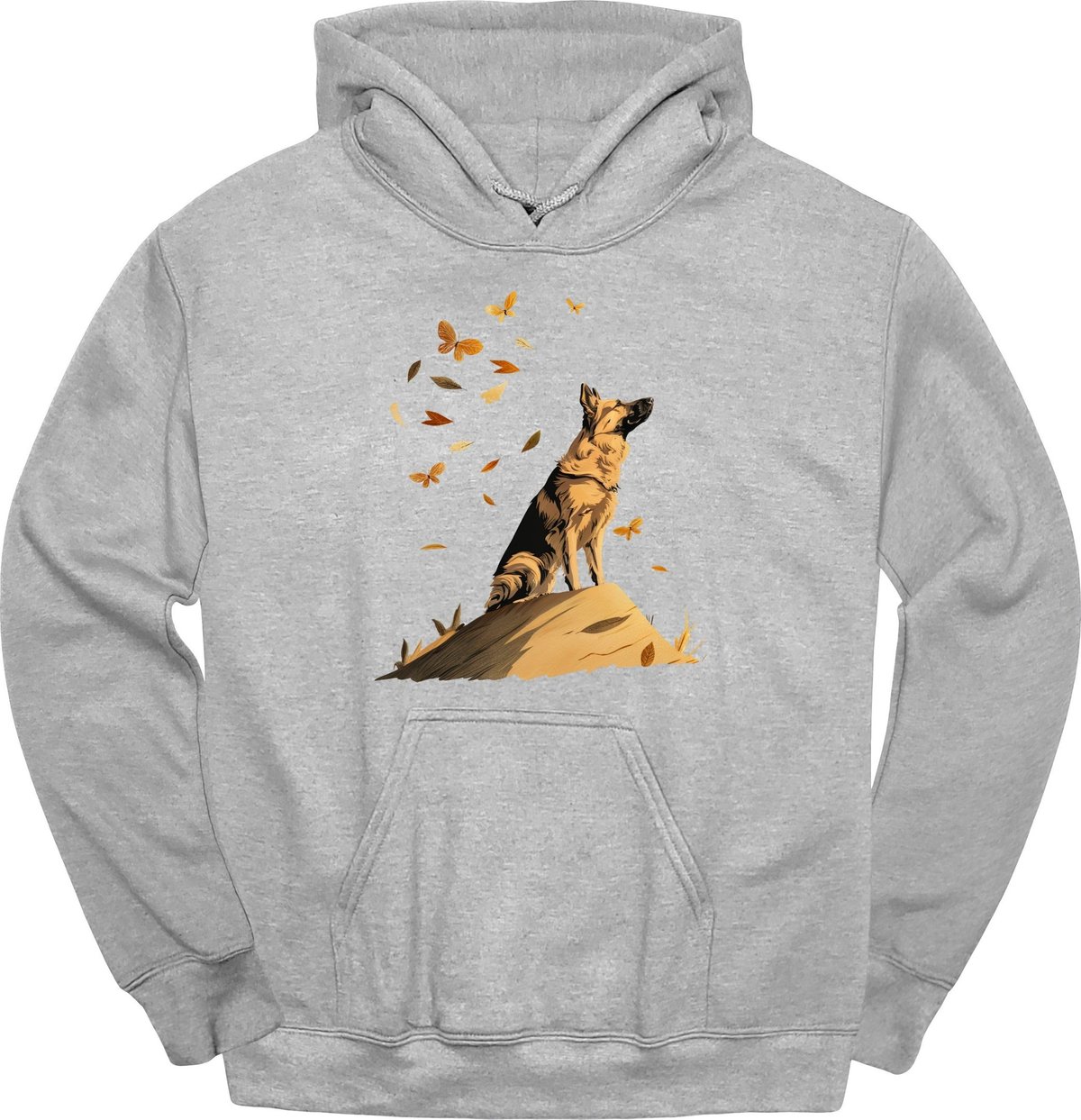German Shepherd Fall Dog Hoodie Gift For Dog Lover