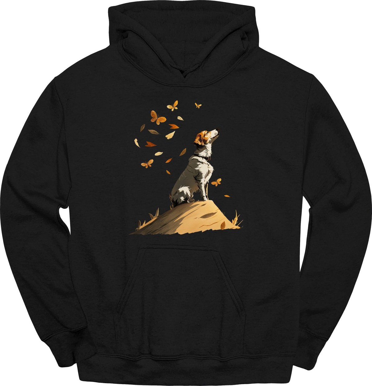 Brittany Fall Dog Hoodie Gift For Dog Lover