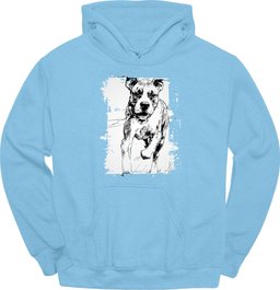 Boxer Running Dog Hoodie Gift For Dog Lover