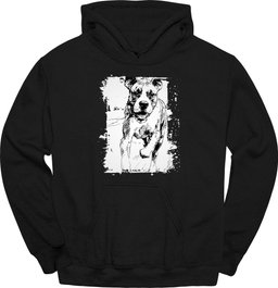 Boxer Running Dog Hoodie Gift For Dog Lover