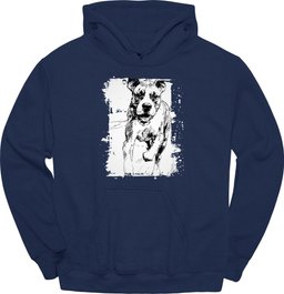 Boxer Running Dog Hoodie Gift For Dog Lover