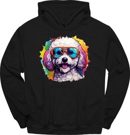 Bichon Frise Top Dog Hoodie Gift For Dog Lover
