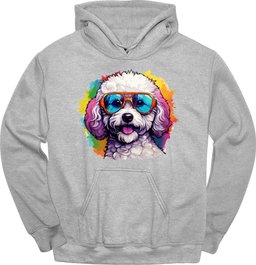 Bichon Frise Top Dog Hoodie Gift For Dog Lover