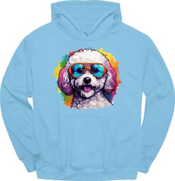 Bichon Frise Top Dog Hoodie Gift For Dog Lover