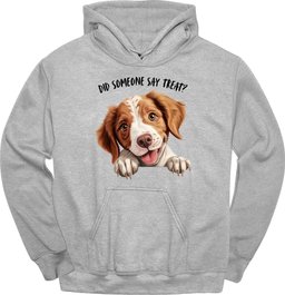 Brittany Did Someone Say Treat Hoodie Gift For Dog Lover