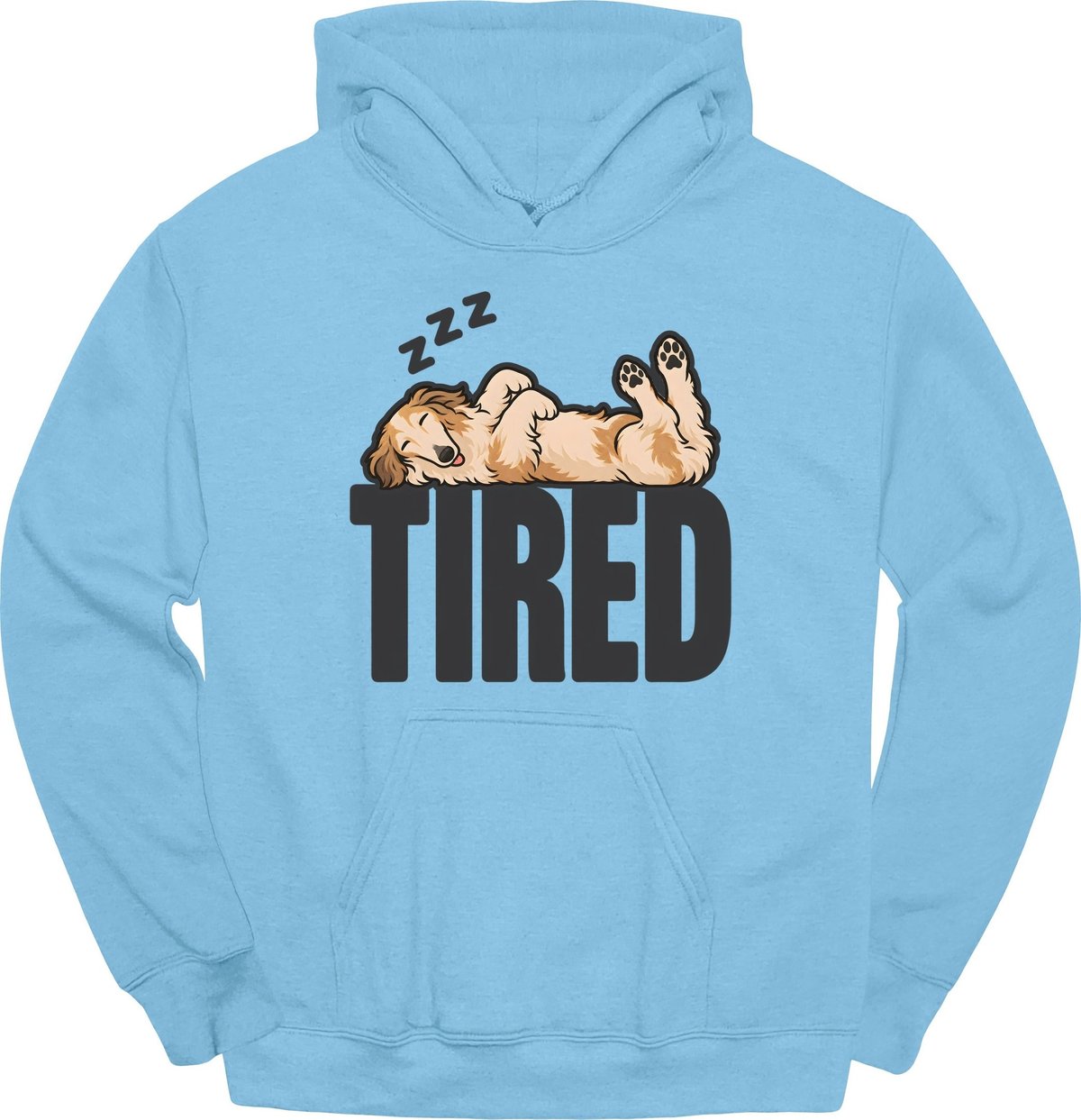 Borzoi Tired Dog Hoodie Gift For Dog Lover