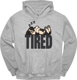 Border Collie Tired Dog Hoodie Gift For Dog Lover