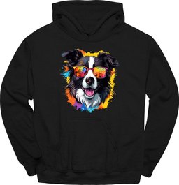 Border Collie Top Dog Hoodie Gift For Dog Lover