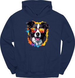 Border Collie Top Dog Hoodie Gift For Dog Lover