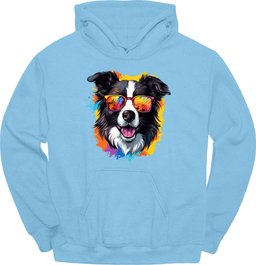 Border Collie Top Dog Hoodie Gift For Dog Lover