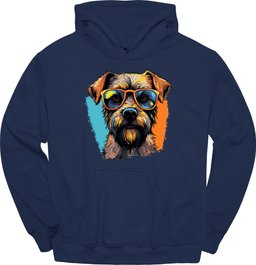 Border Terrier Top Dog Hoodie Gift For Dog Lover