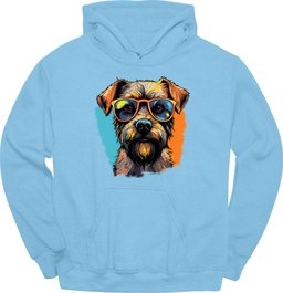 Border Terrier Top Dog Hoodie Gift For Dog Lover