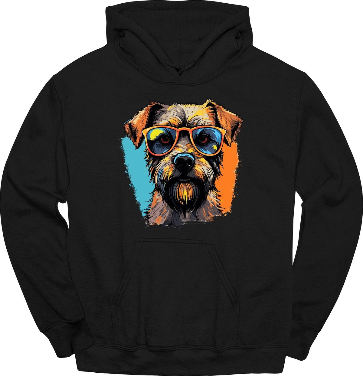 Border Terrier Top Dog Hoodie Gift For Dog Lover