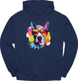 Bull Terrier Top Dog Hoodie Gift For Dog Lover