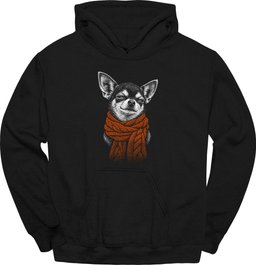 Chihuahua Winter Dog Hoodie Gift For Dog Lover