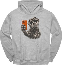 Cane Corso Selfie Dog Hoodie Gift For Dog Lover