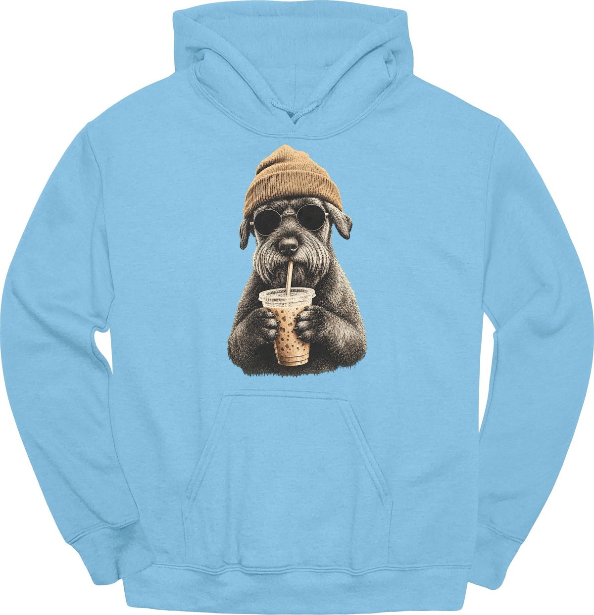 Giant Schnauzer Hipster Dog Hoodie Gift For Dog Lover