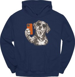 Catahoula Leopard Selfie Dog Hoodie Gift For Dog Lover