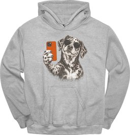 Catahoula Leopard Selfie Dog Hoodie Gift For Dog Lover