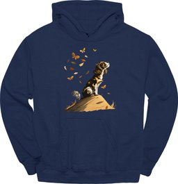 Cavalier King Charles Spaniel Fall Dog Hoodie Gift For Dog Lover