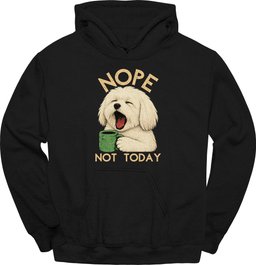 Coton De Tulear Not Today Hoodie Gift For Dog Lover